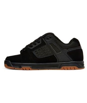 Picture of DC Men's Stag Low Top Skate Shoe, Black/Gum, 9 D US - Size: 9