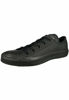 Picture of Converse Unisex-Adult Chuck Taylor All Star Leather Low Top Sneaker, Black Mono, 3.5 M US - Size: 5.5 Women/3.5 Men