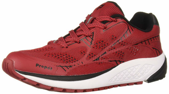 Picture of Propét Women's One LT Shoe, Red/Black, 10 2A US - Size: 10 Narrow