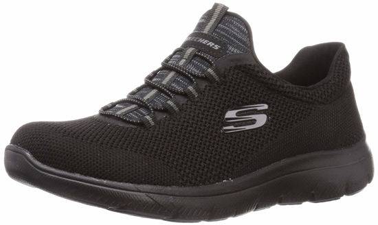Picture of Skechers Women's Athleisure Sneaker, Black, 8.5 - Size: 8.5
