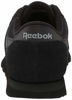 Picture of Reebok men's Classic Nylon Sneaker, Black/Pure Grey, 12 US - Size: 12