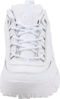 Picture of Fila Men's Strada Disruptor fashion sneakers, White/White/White, 12 US - Size: 12
