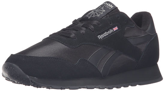 Picture of Reebok Men's Classic Nylon Walking Shoe, Black/Carbon , 9 US - Size: 9