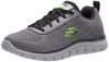 Picture of Skechers mens Skechers Men's Track Moulton Oxford, Charcoal/Black, 12 US - Size: 12