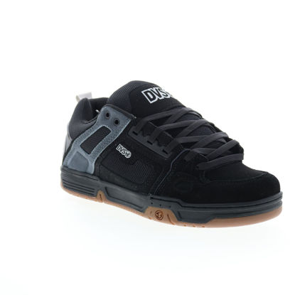 Picture of DVS Men's Comanche Black Charcoal Gray Low Top Sneaker Shoes 8.5 - Size: 8.5