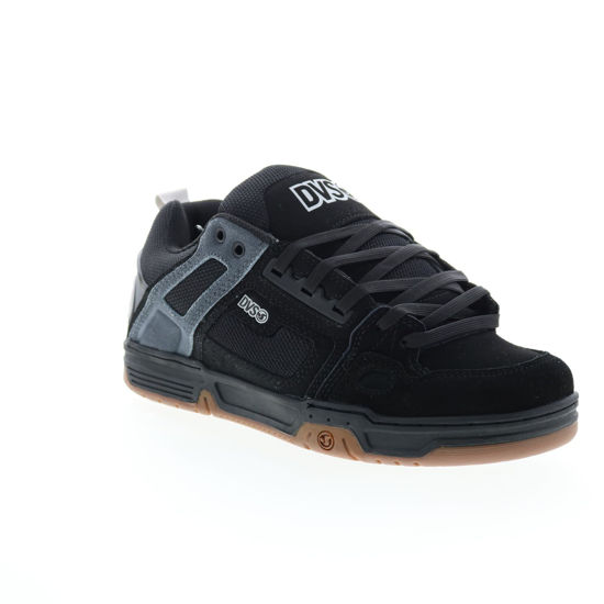 Picture of DVS Men's Comanche Black Charcoal Gray Low Top Sneaker Shoes 8.5 - Size: 8.5