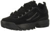 Picture of Fila Men's Strada Disruptor fashion sneakers, Black/Black/Black, 8 US - Size: 8