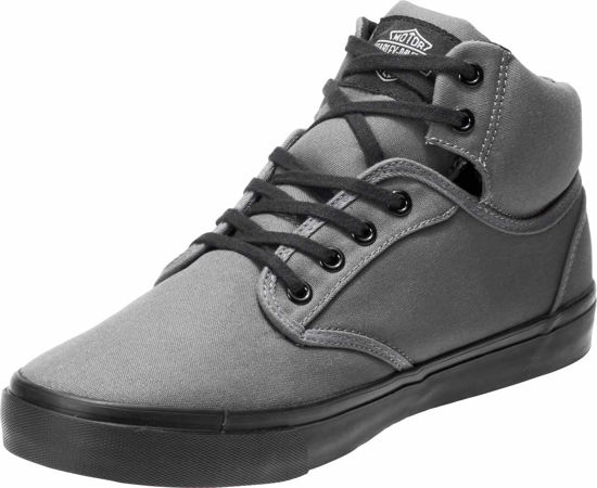 Picture of HARLEY-DAVIDSON FOOTWEAR Men's Wrenford Canvas Motorcycle Casual Sneaker, Grey, 10.5 - Size: 10.5