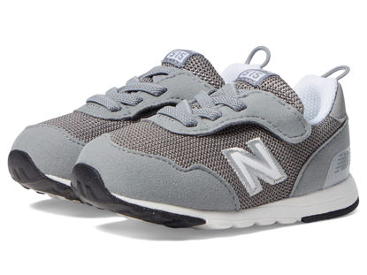 Picture of New Balance Kid's 515 V1 New-b Hook and Loop Sneaker, Slate Grey/White, 9 Wide Toddler - Size: 9 Wide Toddler