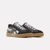 Picture of Reebok Unisex Smash Edge Suede Sneaker, Black/White/Gum, 13 US Men - Size: 14.5 Women/13 Men