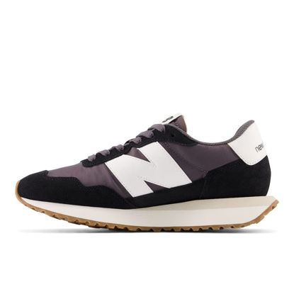 Picture of New Balance Women's 237 V1 Classic Sneaker, Black/Magnet/Sea Salt, 11 - Size: 11