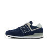 Picture of New Balance Boy's 574 Core Lace-Up Sneaker, Navy/White, 6.5 Big Kid - Size: 6.5 Big Kid