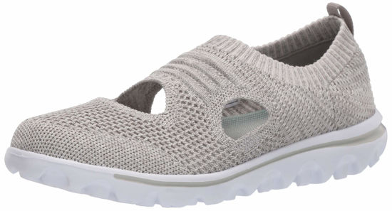 Picture of Propét Women's TravelActiv Avid Sneaker, Light Grey,5.5 M (B) - Size: 5.5