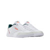 Picture of Reebok Unisex Court Advance Sneaker, Footwear White/Collegiate Green/Pump Orange, 11 US Men - Size: 12.5 Women/11 Men