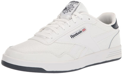 Picture of Reebok Men's Club MEMT Sneaker, White/Vector Navy, 9 - Size: 9