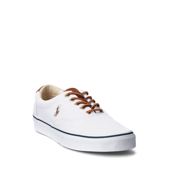 Picture of POLO RALPH LAUREN Keaton-Pony Sneaker White/Multi Pp 9.5 D (M) - Size: 9.5