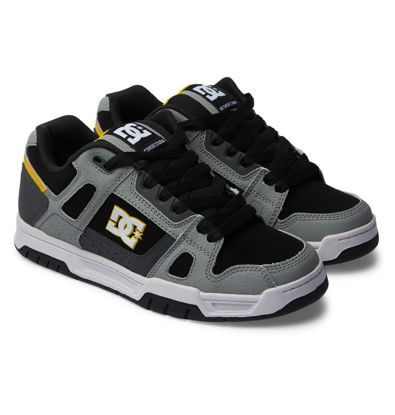Picture of DC Men's Stag Causal Skate Shoe, Grey/Yellow, 10.5 - Size: 10.5