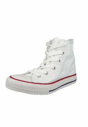 Picture of Converse Unisex-Child Chuck Taylor All Star Canvas High Top Sneaker, Optical White, 12.5 M US Little Kid - Size: 12.5 Little Kid
