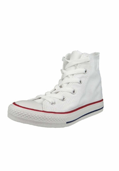 Picture of Converse Unisex-Child Chuck Taylor All Star Canvas High Top Sneaker, Optical White, 12.5 M US Little Kid - Size: 12.5 Little Kid