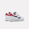 Picture of Reebok Unisex Classic Leather Sneaker, Footwear White/Core Black/Vector Red, 11.5 US Men - Size: 13 Women/11.5 Men