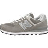 Picture of New Balance Men's 574 Core Sneaker, Grey/White, 8.5 Wide - Size: 8.5 Wide