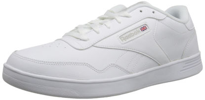 Picture of Reebok Men's Club Memt Fashion Sneaker, White/Steel, 10.5 M US - Size: 10.5