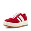 Picture of Madden Girl Women's Navida Sneaker, Red/White, 9.5 - Size: 9.5