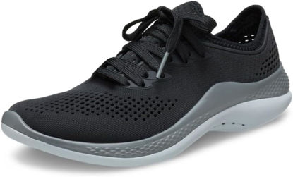 Picture of Crocs Men's LiteRide 360 Pacer Sneakers, Black/Slate Grey, 6 Men - Size: 6