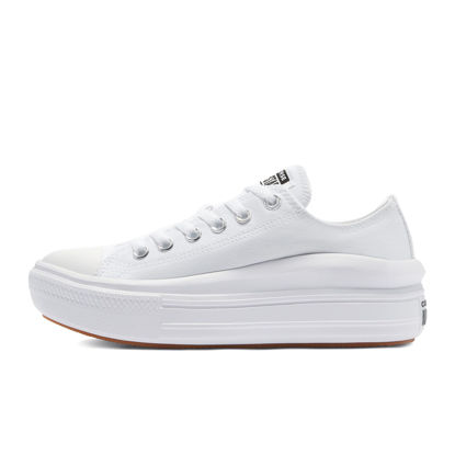Picture of Converse Women's Gym Gymnastics Shoe, White, 5 - Size: 5