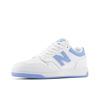 Picture of New Balance Men's 480 Sneaker, White/Team Carolina/Light Aluminum, 9 - Size: 9