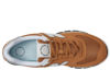 Picture of New Balance Classics 574D Rugged Sneakers for Men - Low Top Silhouette and Breathable Textile Lining Orange/White 10.5 D - Medium - Size: 10.5