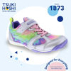 Picture of TSUKIHOSHI 4810 MAKO Strap-Closure Machine-Washable Youth Athletic and Running Shoe with Wide Toe Box and Slip-Resistant, Non-Marking Outsole - Silver/Lavender, 13 Little Kid (4-8 Years) - Size: 13 Little Kid