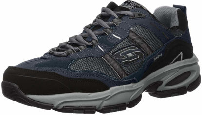 Picture of Skechers Sport Men's Vigor 2.0 Trait Memory Foam Sneaker, Navy/Grey, 11 XW US - Size: 11 Wide