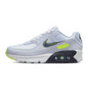 Picture of Nike Big Kids Air Max 90 Running Shoe, White/Blackened Blue/Volt, 7 Big Kid - Size: 7 Big Kid