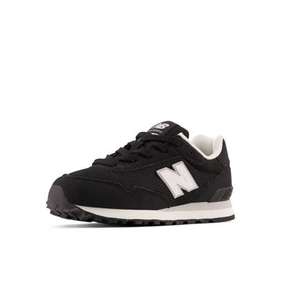 Picture of New Balance Boy's 515 V1 Lace-up Sneaker, Black/White, 5 Big Kid - Size: 5 Big Kid