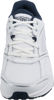 Picture of Skechers Men's GOrun Consistent-Athletic Workout Running Walking Shoe Sneaker with Air Cooled Foam, White/Navy, 8 X-Wide - Size: 8 X-Wide