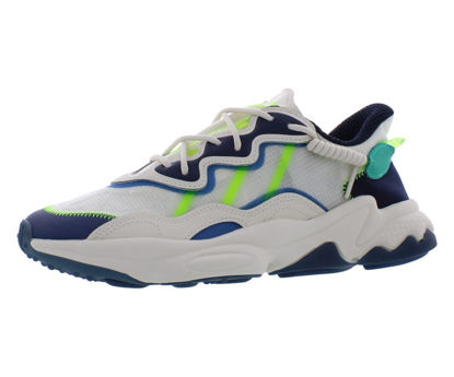 Picture of adidas Originals Adidas Ozweego Mens Shoes Size 8.5, Color: Cream/Navy - Size: 8.5