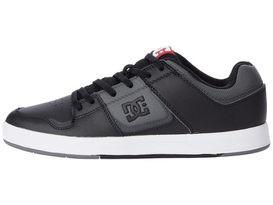 Picture of DC Men's Cure Casual Low Top Skate Shoes Sneakers Black/Grey 7 D - Medium - Size: 7