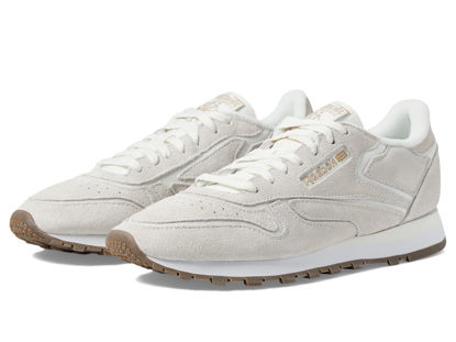 Picture of Reebok Women's Classic Leather Sneaker, Chalk/White/Gum, 6 - Size: 6