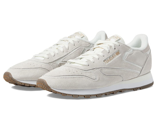 Picture of Reebok Women's Classic Leather Sneaker, Chalk/White/Gum, 6 - Size: 6