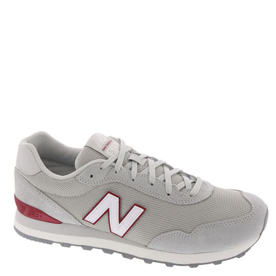 Picture of New Balance Men's 515 V3 Sneaker, Brighton Grey/White/Crimson, 8 - Size: 8