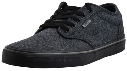 Picture of Vans Men's Atwood Varsity Textile Shoes 9.5 M, Black/Pewter - Size: 9.5