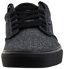 Picture of Vans Men's Atwood Varsity Textile Shoes 9.5 M, Black/Pewter - Size: 9.5
