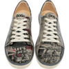 Picture of DOGO Vegan Leather Sneakers for Women - Handmade and Unique Fashion Sneakers for Women, Lets get lost Design, Size 5 - Size: 5