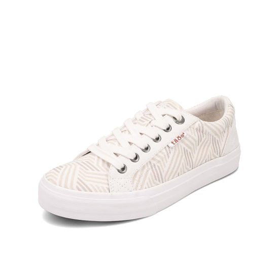 Picture of Taos Plim Soul Women's Sneaker-Stylish Platform Sneaker with Curves & Pods Removable Footbed, Arch Support, Classic Design for Everyday Fashion, All Day Comfort Geo Print White Multi 6 (M) US - Size: 6
