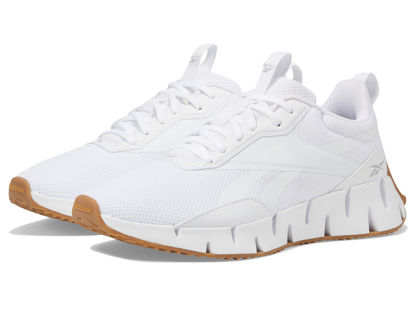 Picture of Reebok Women's Zig Dynamica Str Sneaker, Footwear White/Silver Metallic Lee 3, 6.5 - Size: 6.5