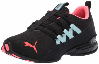 Picture of PUMA Women's RIAZE PROWL Sneaker, Puma Black-Ignite Pink-Aquamarine, 10 - Size: 10