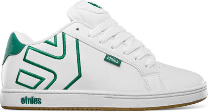 Picture of Etnies Men's Fader Skate Shoe, White/Green, 9 - Size: 9