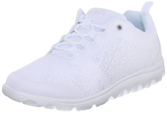 Picture of Propét Women's TravelActiv Sneakers Casual Lace-Up Shoes, White, 6.5 Wide - Size: 6.5 Wide