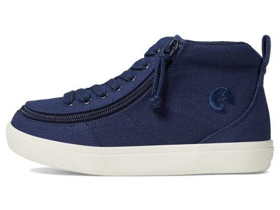 Picture of BILLY Footwear Kids Classic DR High II High Tops for Kids - Canvas Upper - Round Toe - TPR Midsole & Outsole Navy 11 Little Kid W - Size: 11 Wide Little Kid